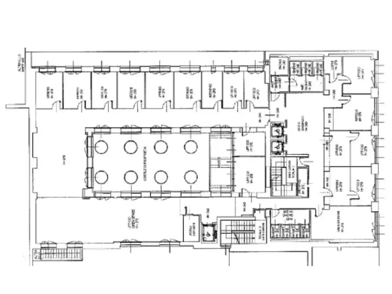 Ufficio in Via Santander, Milano, {3} - Planimetria 1