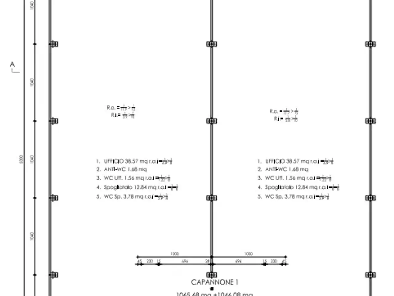 Capannone in Via Louis BlèRiot 18, Montichiari, {3} - Planimetria 1