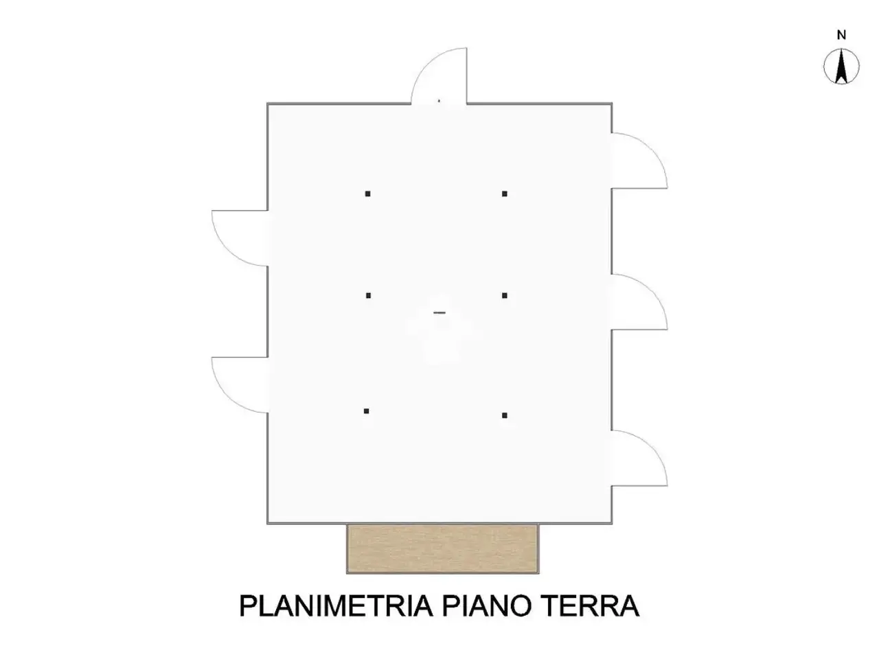 Capannone in Via Gregorio da Fontana, Castel San Giovanni, {3} - Planimetria 1