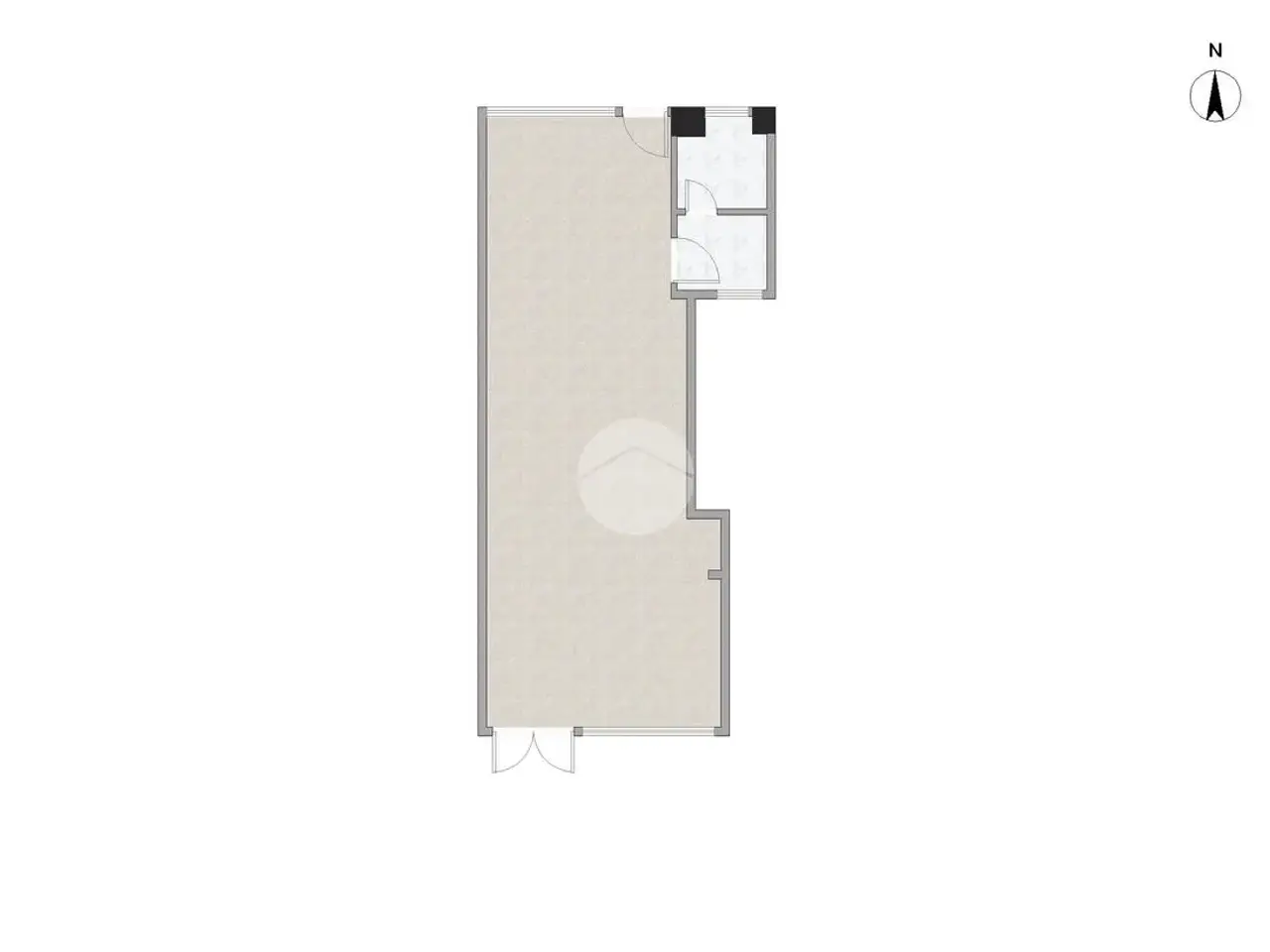 Negozio in Via Umberto Treccani, Carpenedolo, {3} - Planimetria 1
