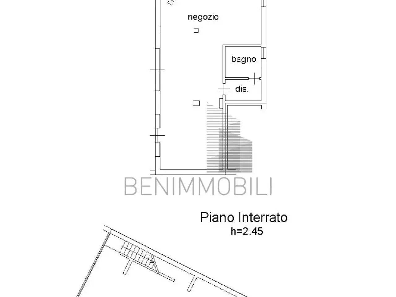 Negozio in Via Borgosatollo 16, Montirone, {3} - Planimetria 1