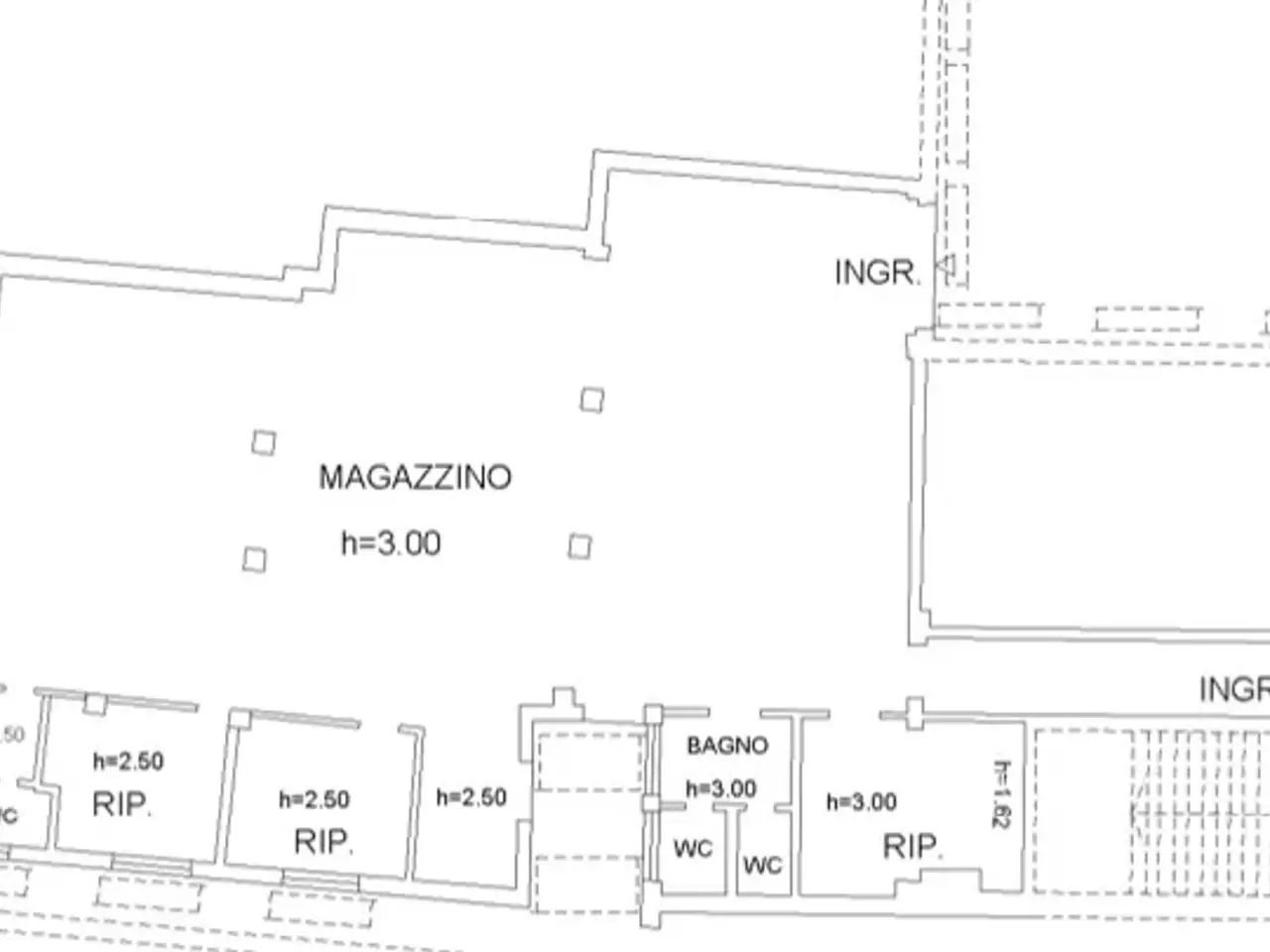 Magazzino in Via Marconi Snc, Novara, {3} - Planimetria 1