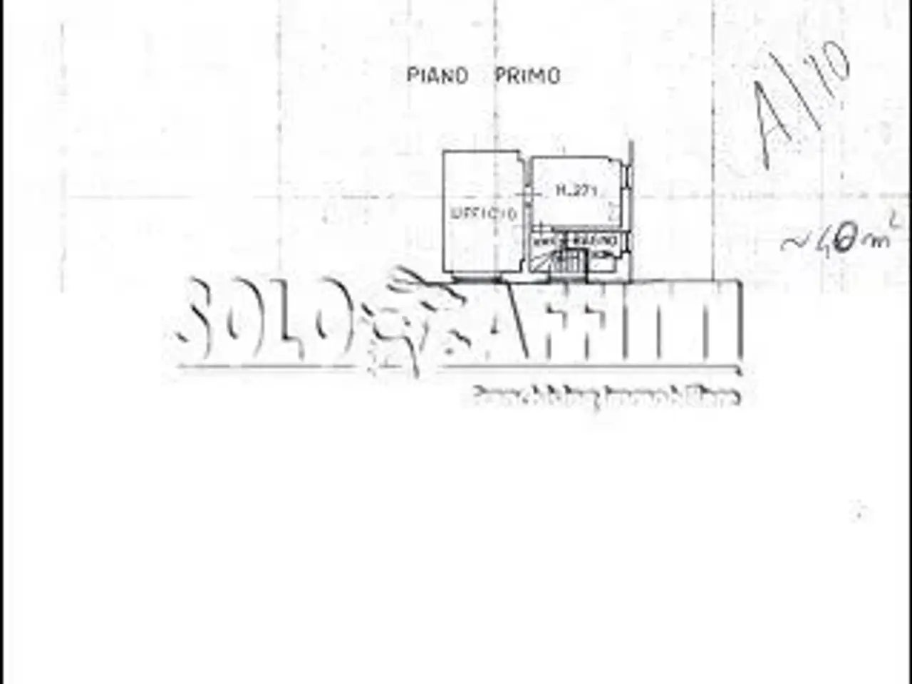 Ufficio in Piazzale 11 Maggio, Livorno, {3} - Planimetria 1