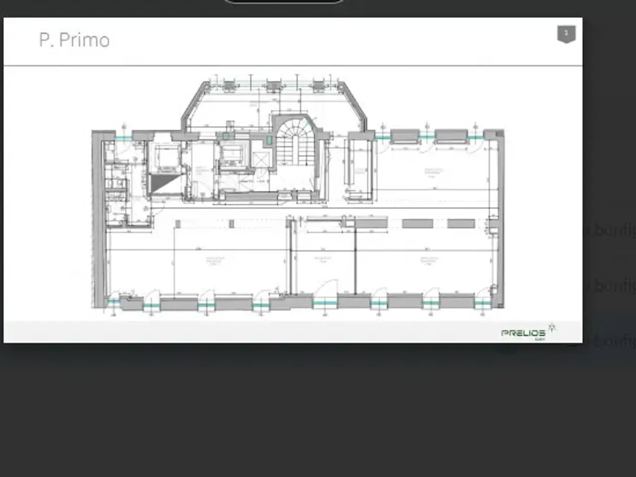 Ufficio in Via Ausonio 4, Milano, {3} - Planimetria 1
