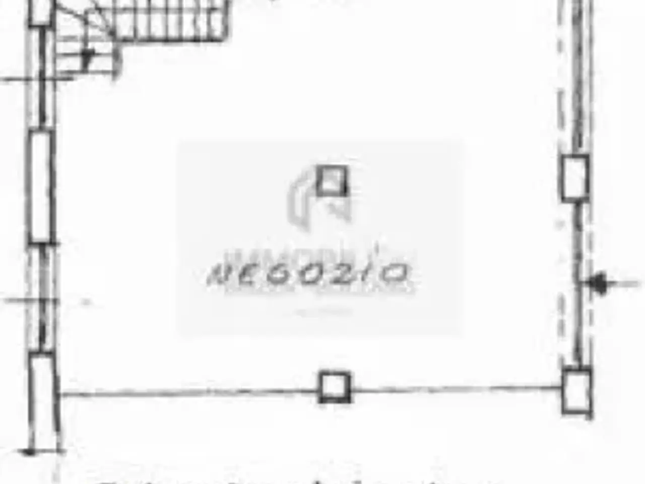Negozio in Viale Druso 1, Bolzano, {3} - Planimetria 1