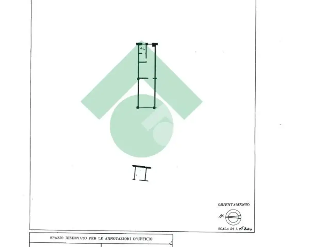 Negozio in Via Trottechien 51, Aosta, {3} - Planimetria 1