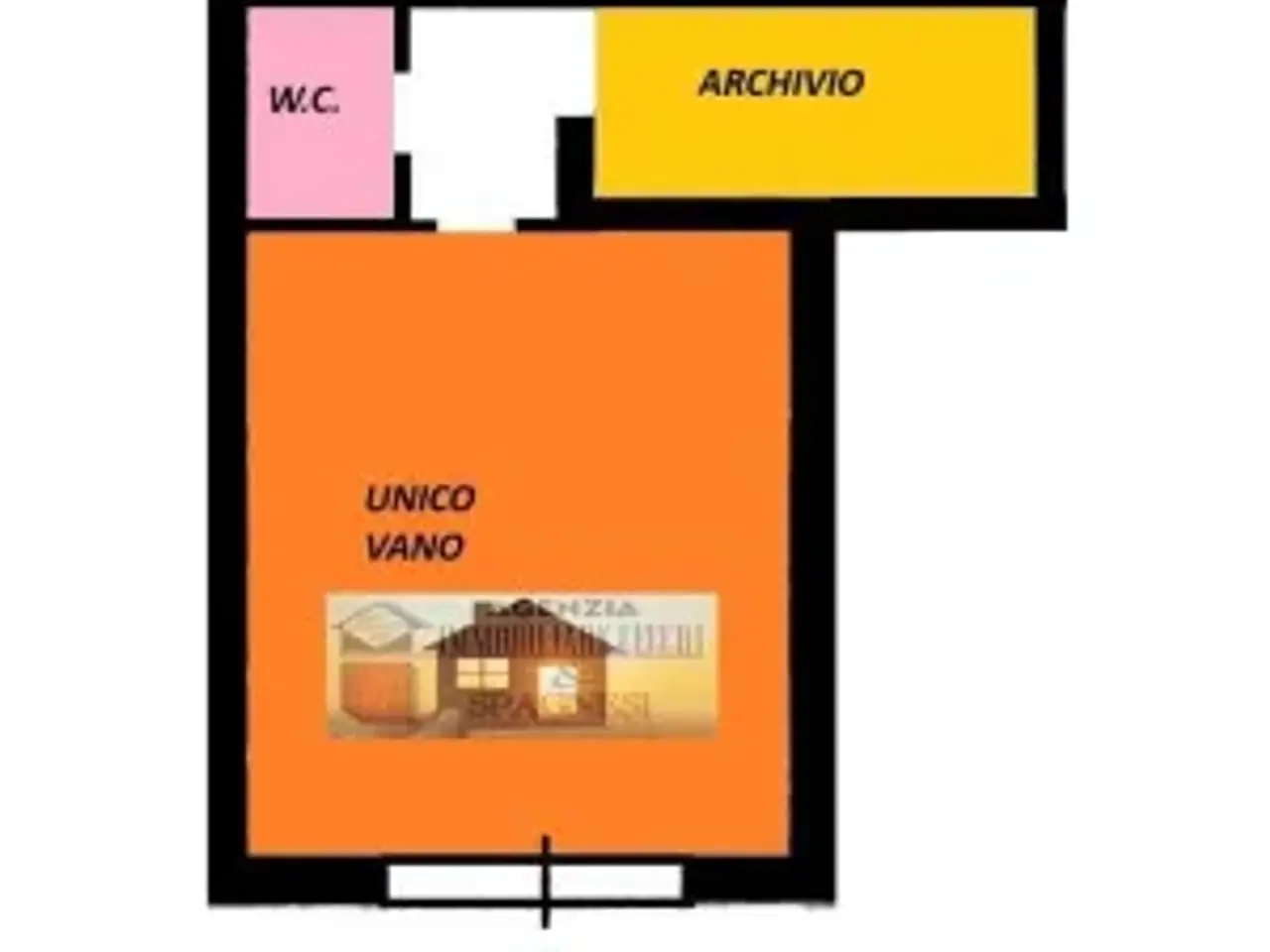 Magazzino in Via delle Ortensie, Firenze, {3} - Planimetria 1