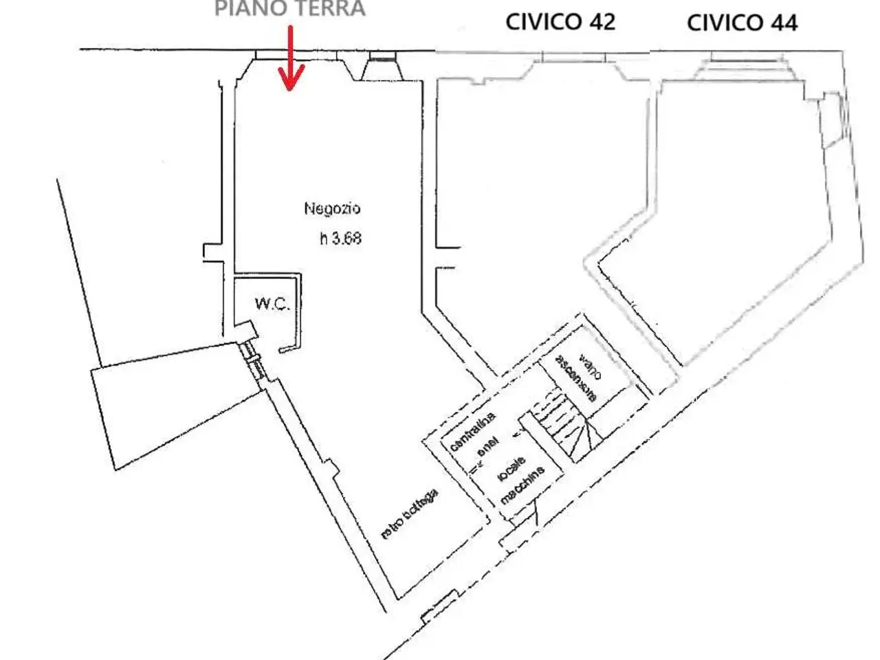 Negozio in Via Pizzecolli 40, Ancona, {3} - Foto 2
