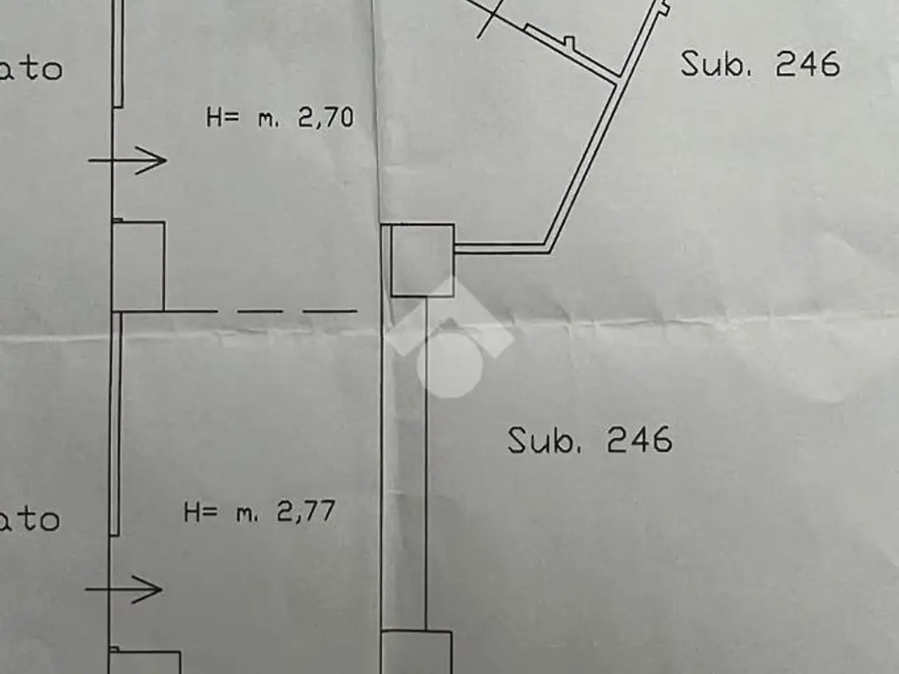 Negozio in Centro Direzionale Isola F11, Napoli, {3} - Planimetria 1
