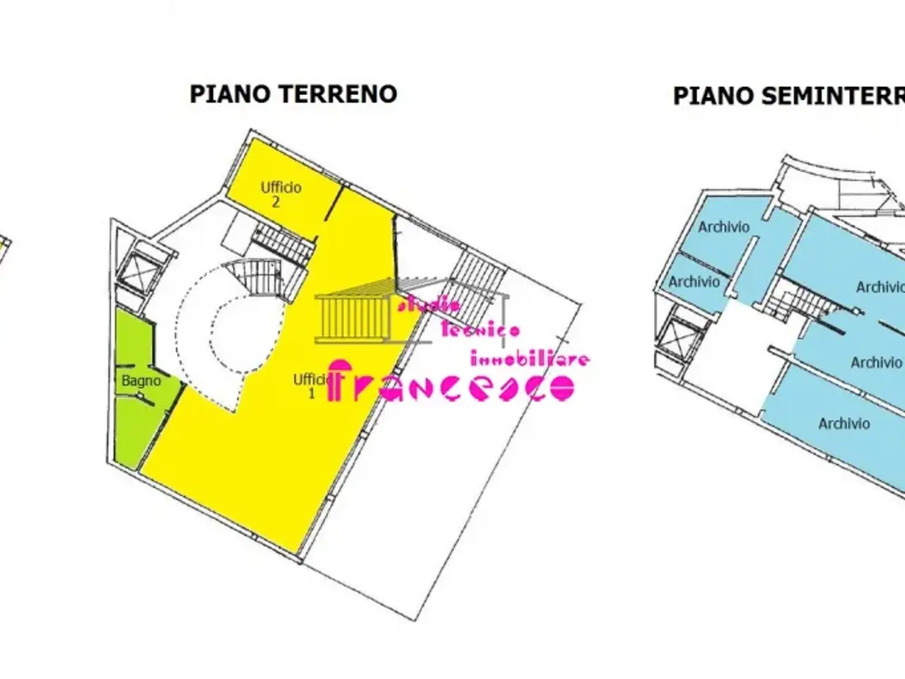 Ufficio in Via Francesco Berni, Empoli, {3} - Planimetria 1