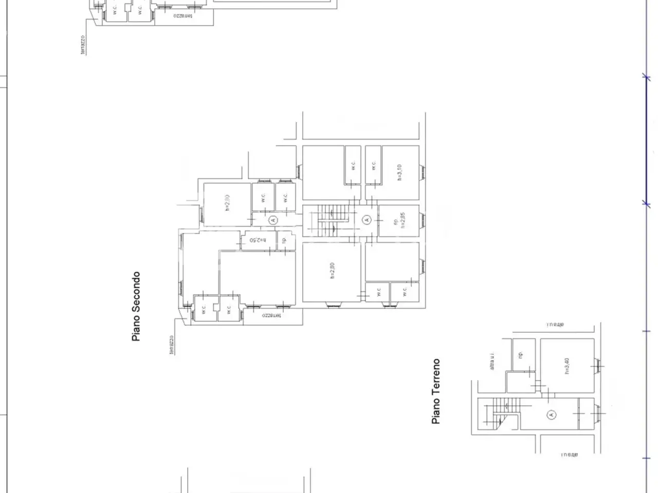 Hotel in Via del Meleto 1, Santa Fiora, {3} - Planimetria 1