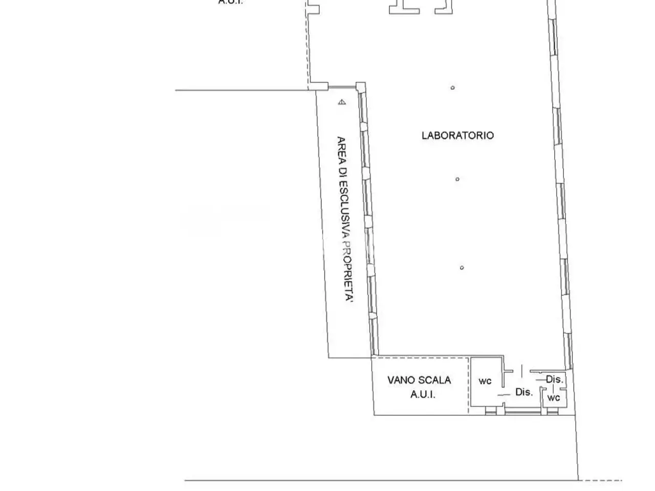 Magazzino in Via XI Febbraio, Parabiago, {3} - Planimetria 1