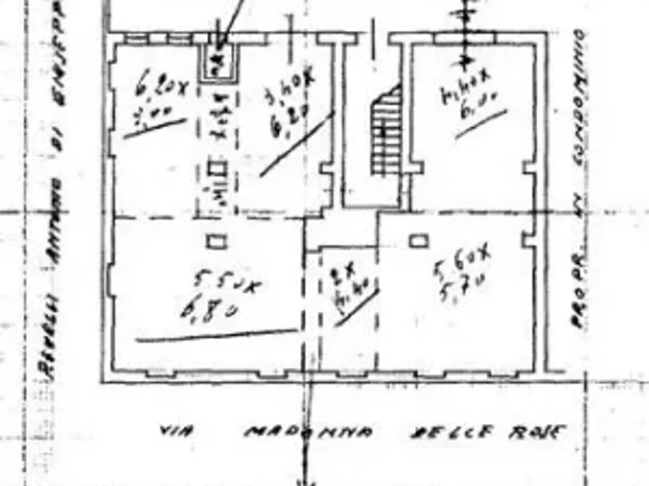 Magazzino in Via Madonna delle Rose 24, Torino, {3} - Planimetria 1