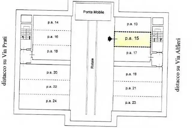 Autoparkplatz in Via San Francesco d'Assisi 32, Torino - Foto 1