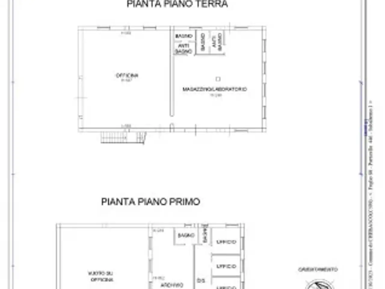Negozio in Via Case Sparse 1/a - Pian, Cherasco, {3} - Planimetria 1