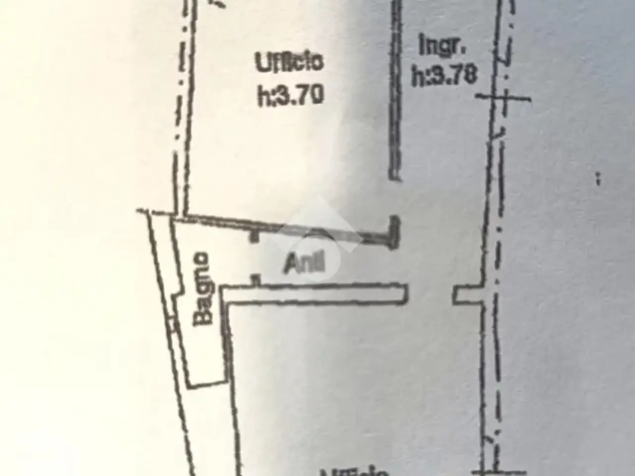 Ufficio in Via Giorgina Saffi, Forli', {3} - Planimetria 1