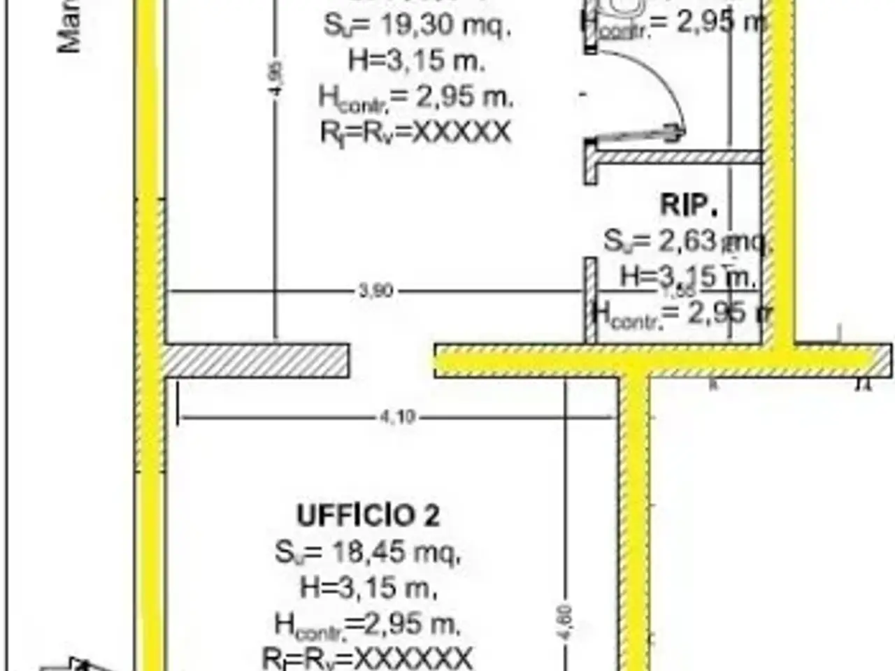 Ufficio in , Bologna, {3} - Planimetria 1