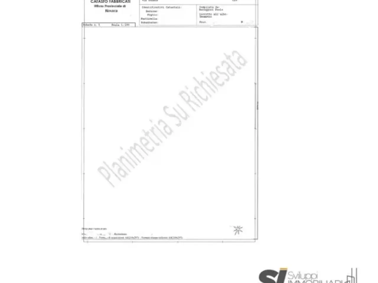 Capannone in Strada Cascina Bellaria, Trecate, {3} - Planimetria 1