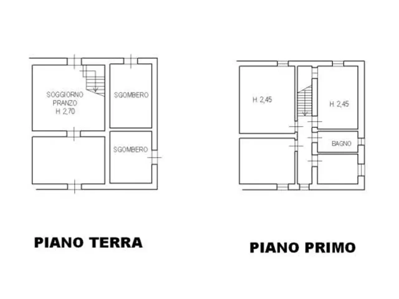 Terratetto unifamiliare in vendita, Via del Gallo, Montecatini-Terme - Planimetria 1