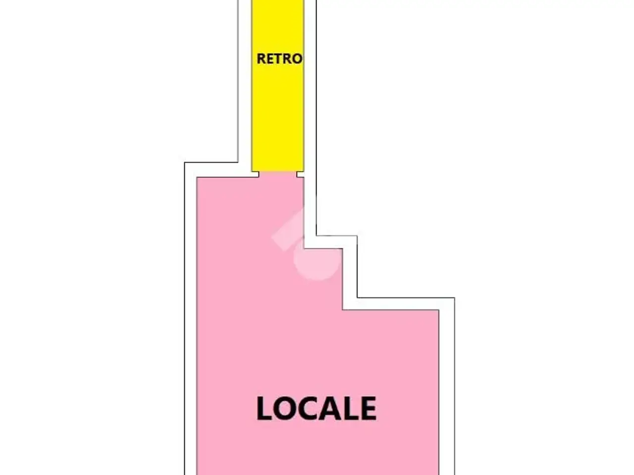 Negozio in Via Norico 00, Roma, {3} - Planimetria 1