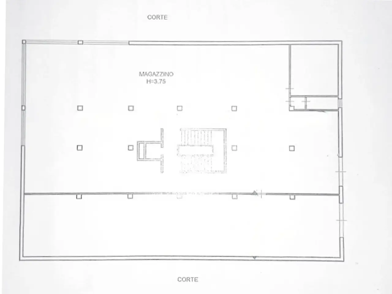 Magazzino in Viale del Molino, Fabriano, {3} - Planimetria 1