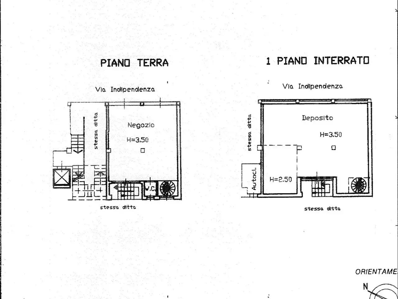 Negozio in Via Indipendenza  42, Brindisi, {3} - Planimetria 1