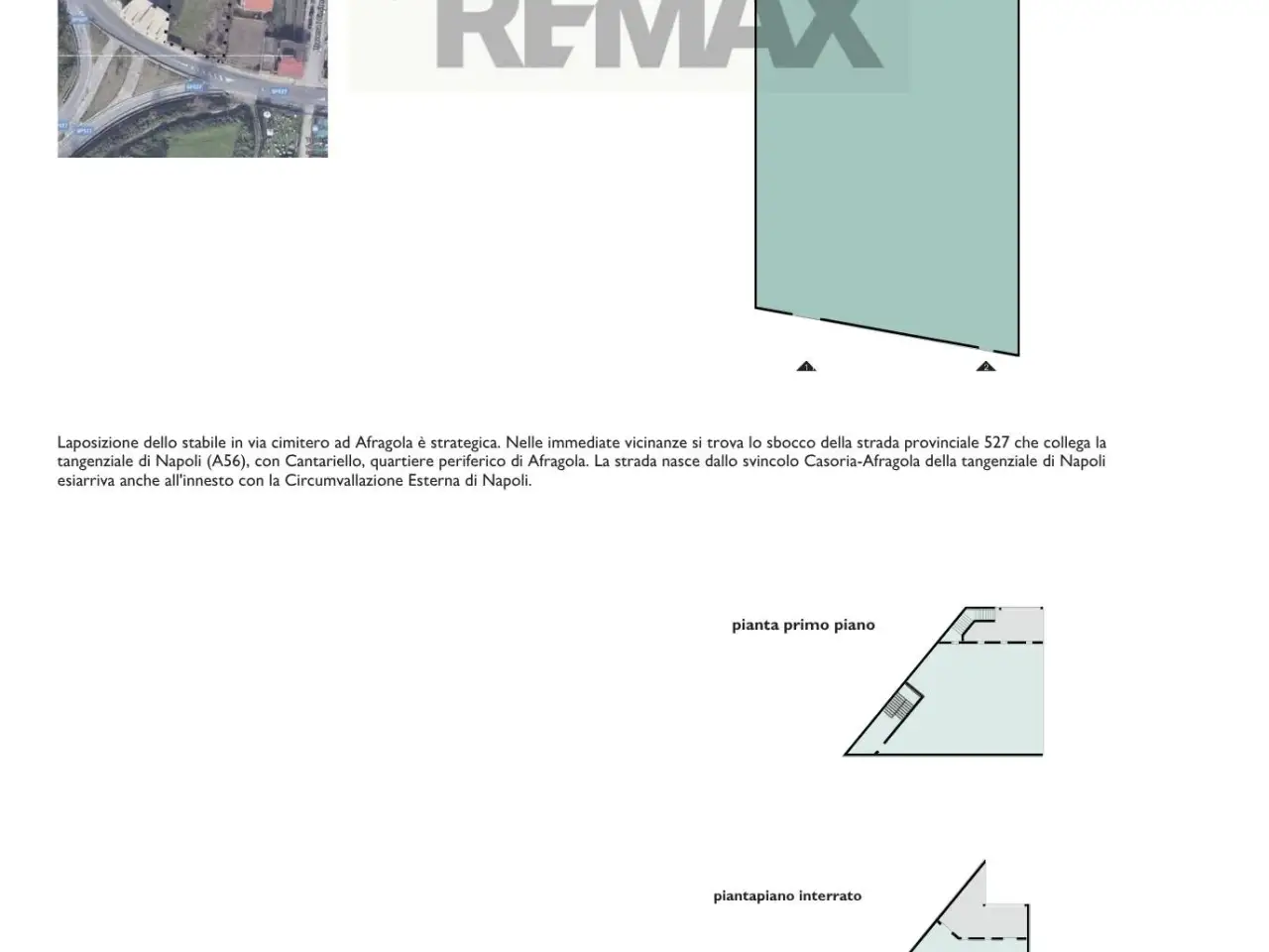 Negozio in Via Cimitero S.N.C, Afragola, {3} - Planimetria 1