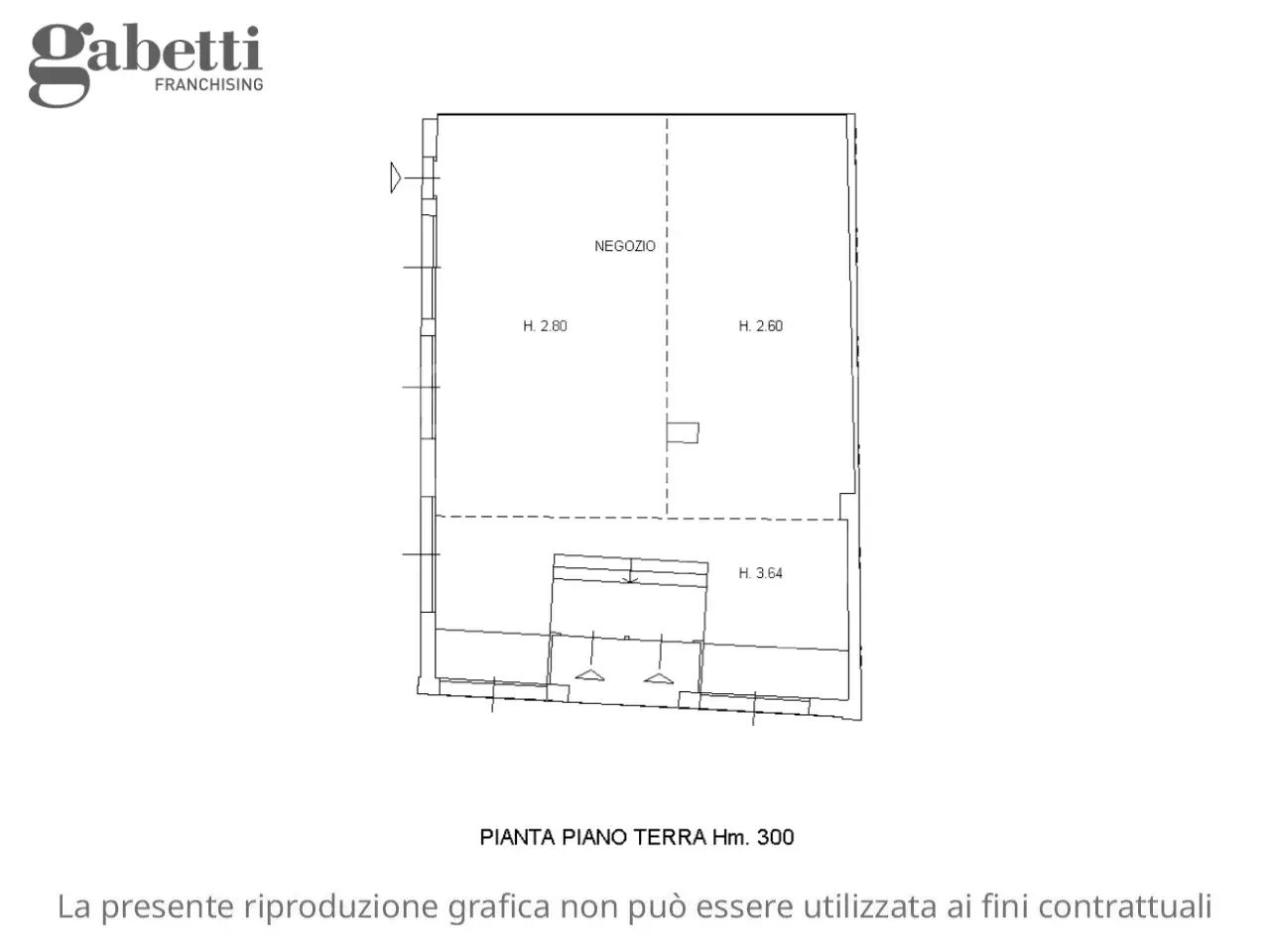 Negozio in Via Guglielmo Marconi 6, San Vito Al Tagliamento, {3} - Planimetria 1