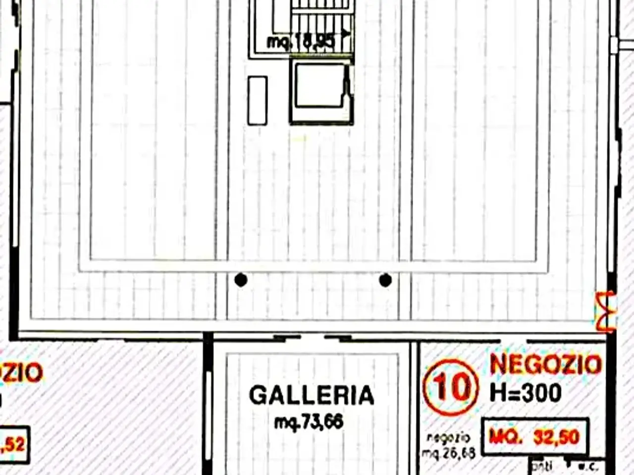 Negozio in Via Monte Grappa, Selvazzano Dentro, {3} - Planimetria 1