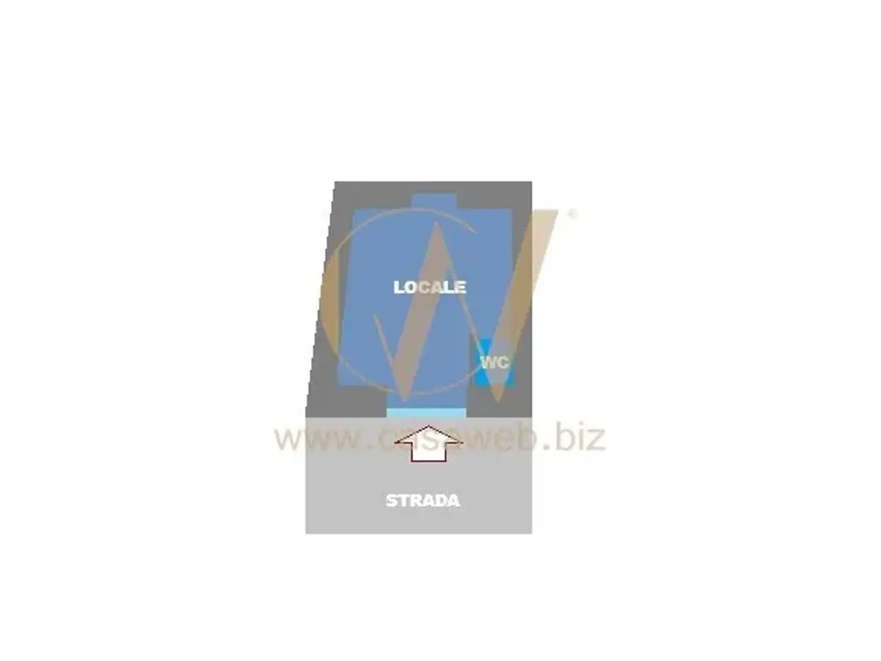 Negozio in Via Alessio Mazzocchi, Santa Maria Capua Vetere, {3} - Planimetria 1
