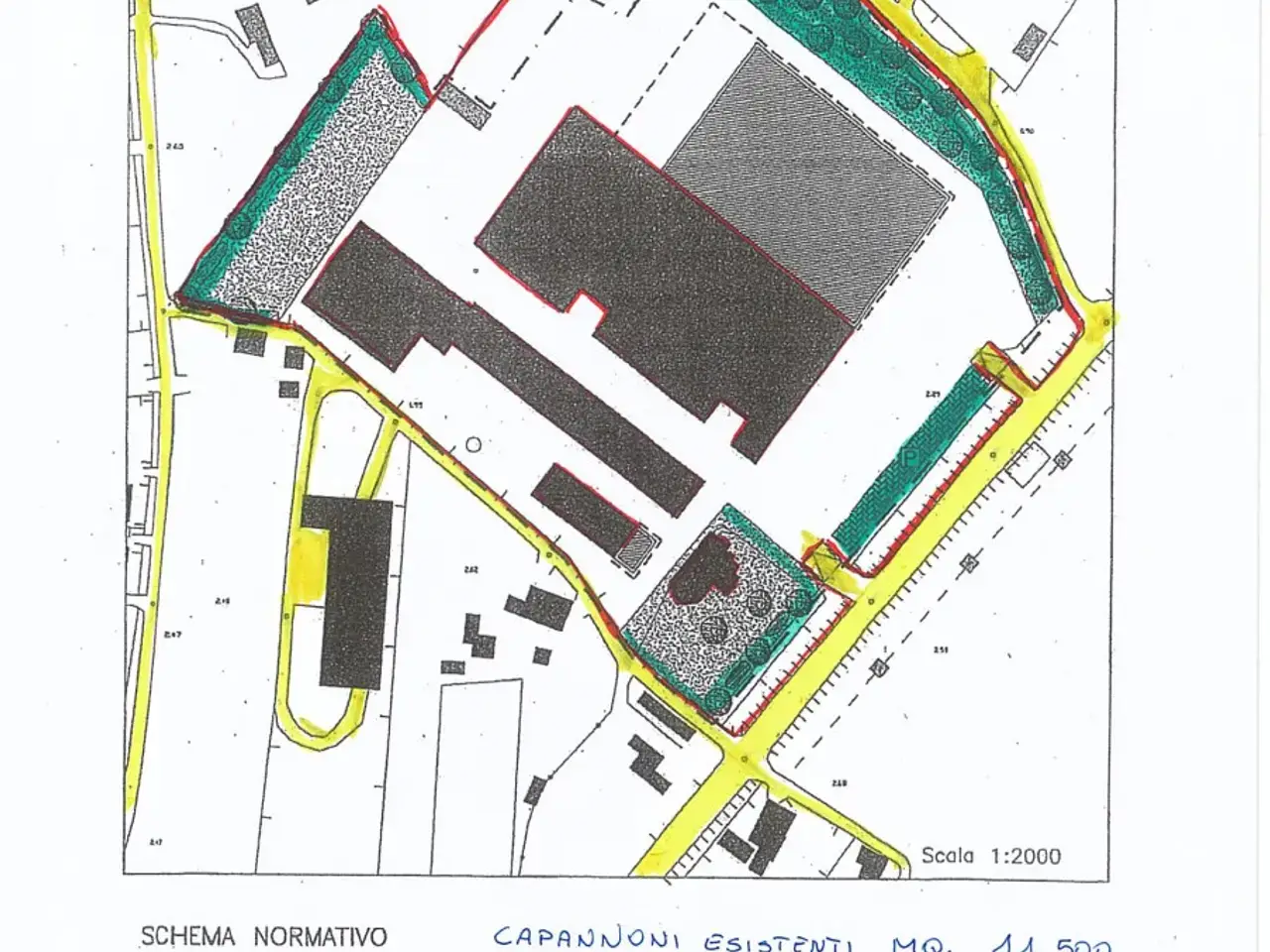 Capannone in Marghera Ve Verso Strada Statale Romea, Mira, {3} - Planimetria 1