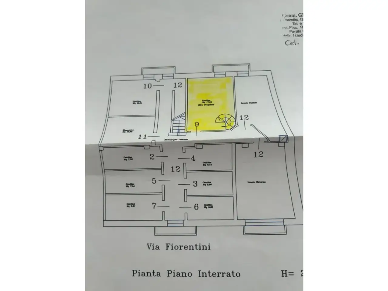 Ufficio in , Cesenatico, {3} - Planimetria 1