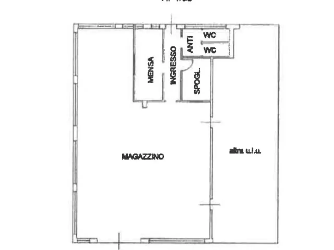 Capannone in Via Niccolò Copernico 6, San Giovanni In Persiceto, {3} - Planimetria 1