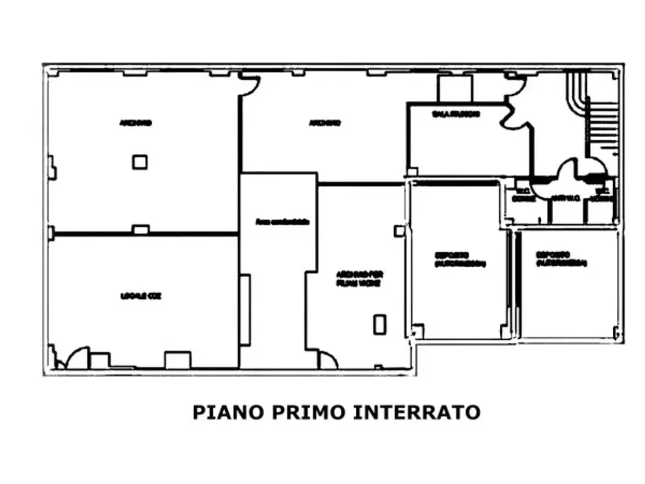 Ufficio in Corso Peschiera 255 255, Torino, {3} - Planimetria 1