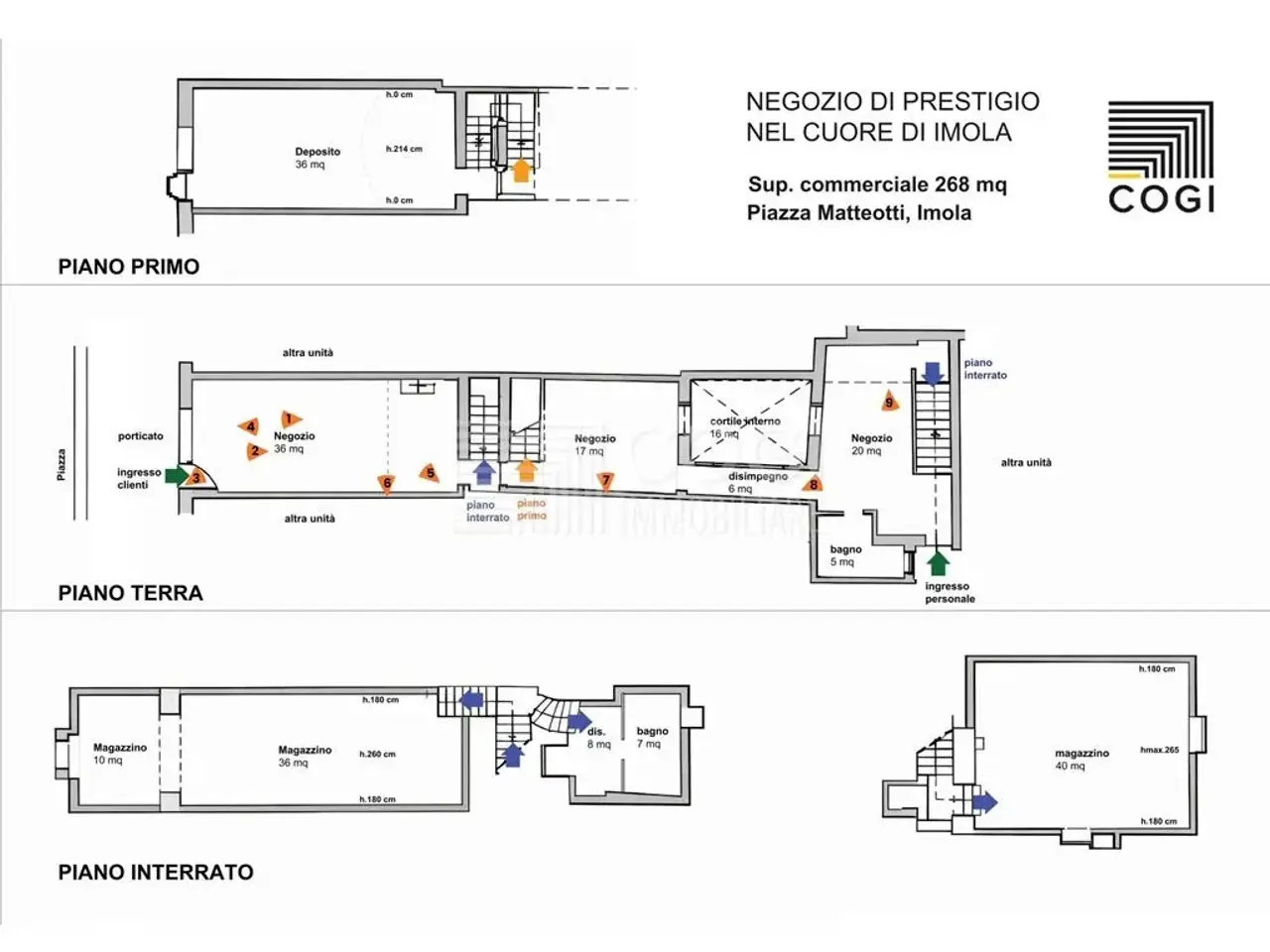 Negozio in , Imola, {3} - Planimetria 1