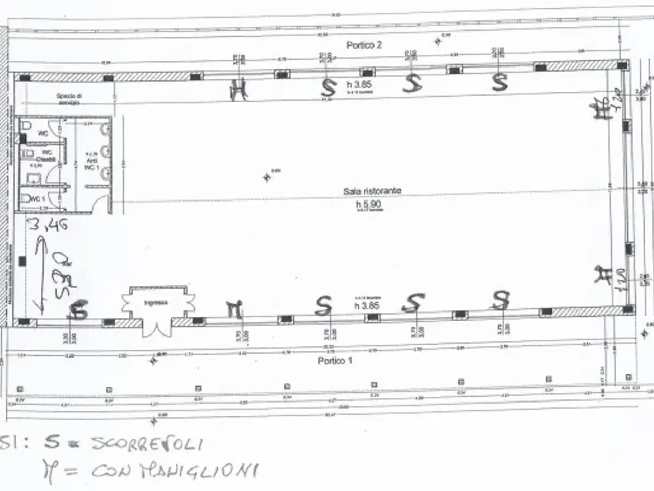 Negozio in Via Salaria, Ascoli Piceno, {3} - Planimetria 1