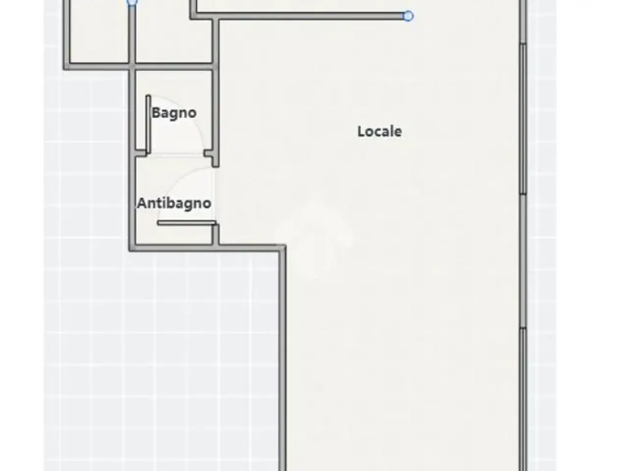 Negozio in Via Arigni 13, Cassino, {3} - Planimetria 1