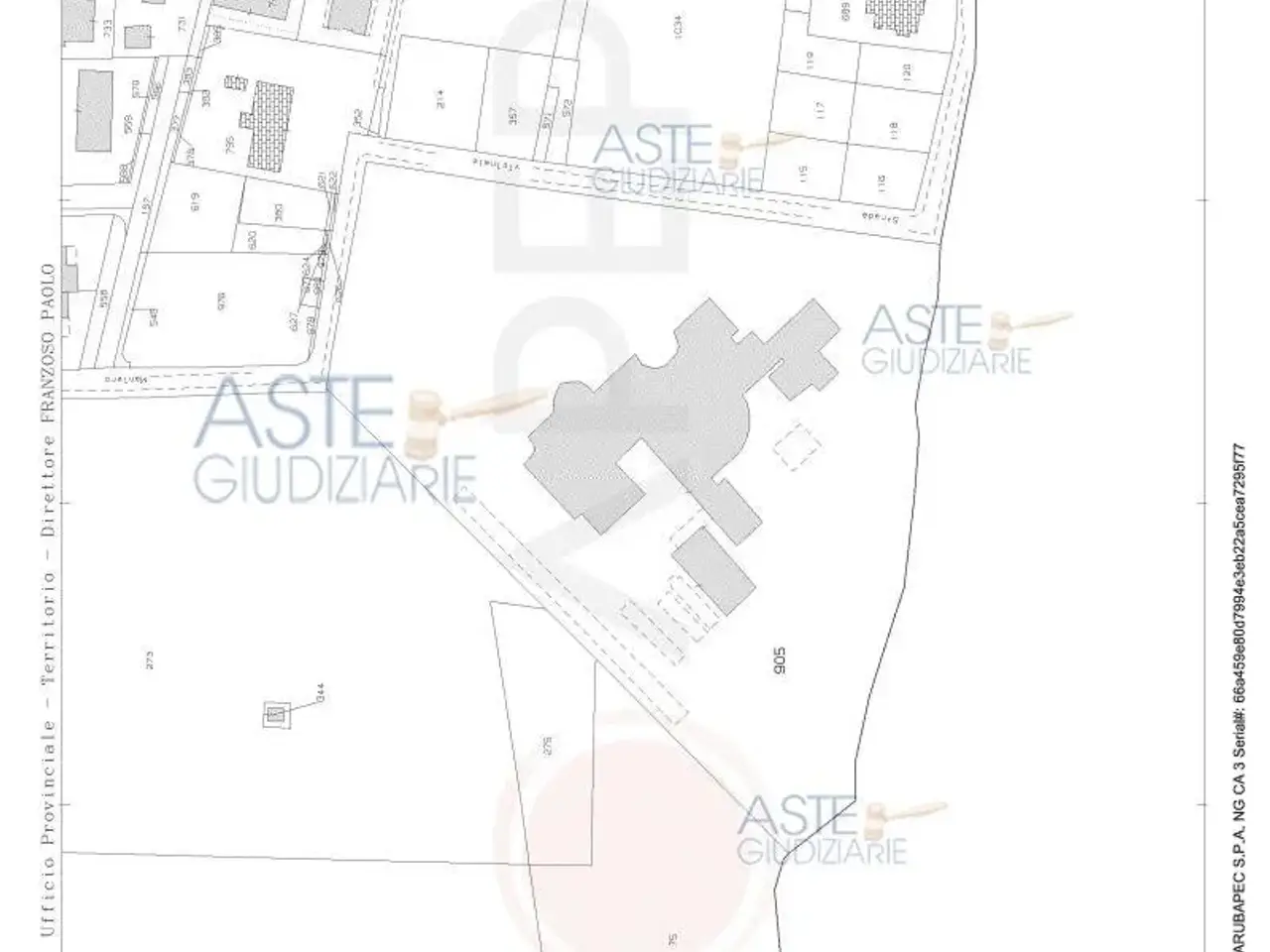 Albergo in Via San Daniele 8 8, Torreglia, {3} - Planimetria 1