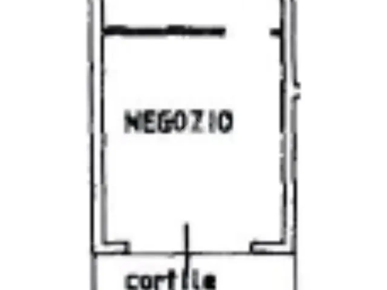 Negozio in Via Campofiori, Alme', {3} - Planimetria 1