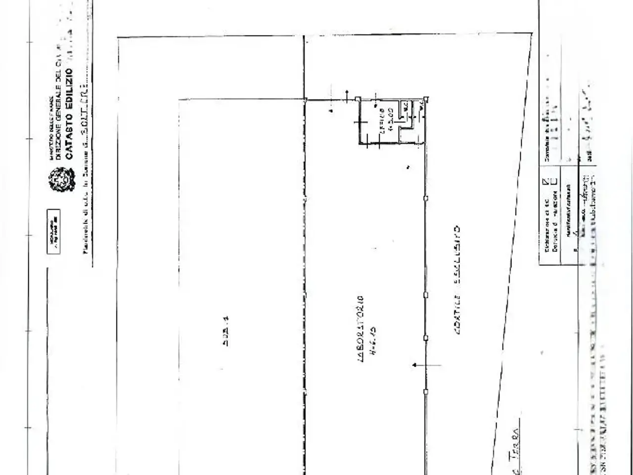 Capannone in Via Bartolomeo Colleoni 1, Boltiere, {3} - Planimetria 1