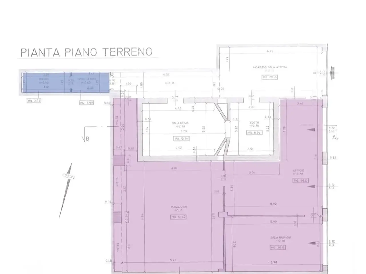 Ufficio in , Firenze, {3} - Planimetria 1