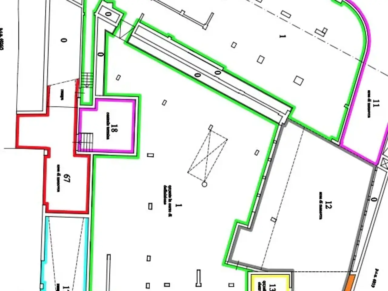 Negozio in , Trieste, {3} - Planimetria 1