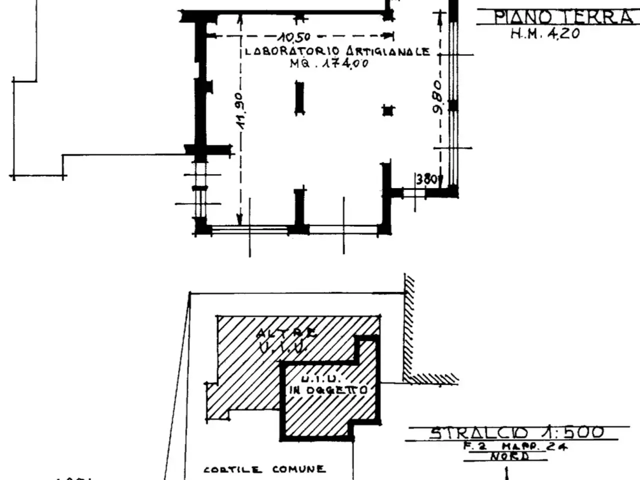 Laboratorio in Str. del Cantone, Vigolzone, {3} - Planimetria 1