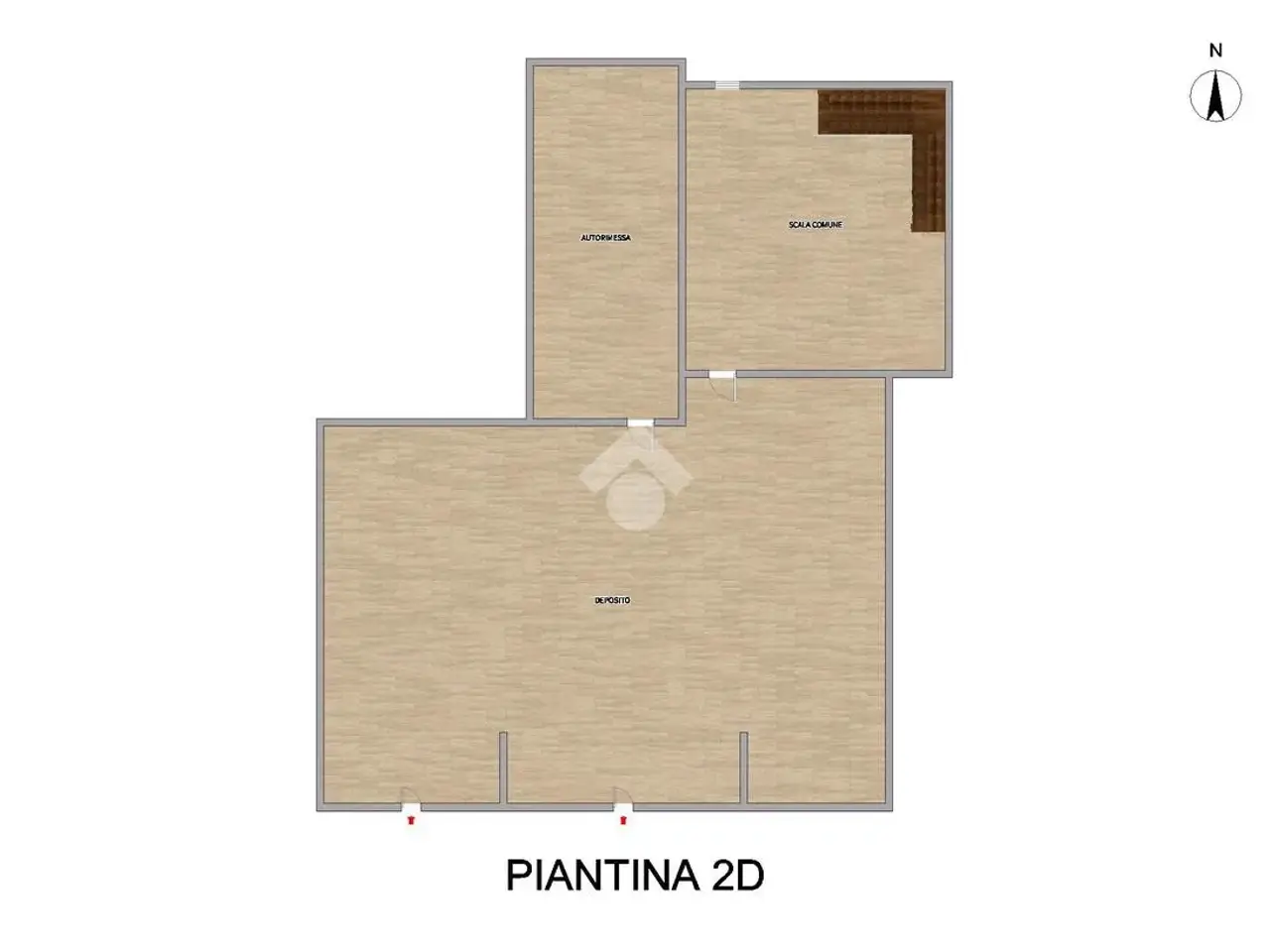 Negozio in Via G. Marconi 72, Offlaga, {3} - Planimetria 1