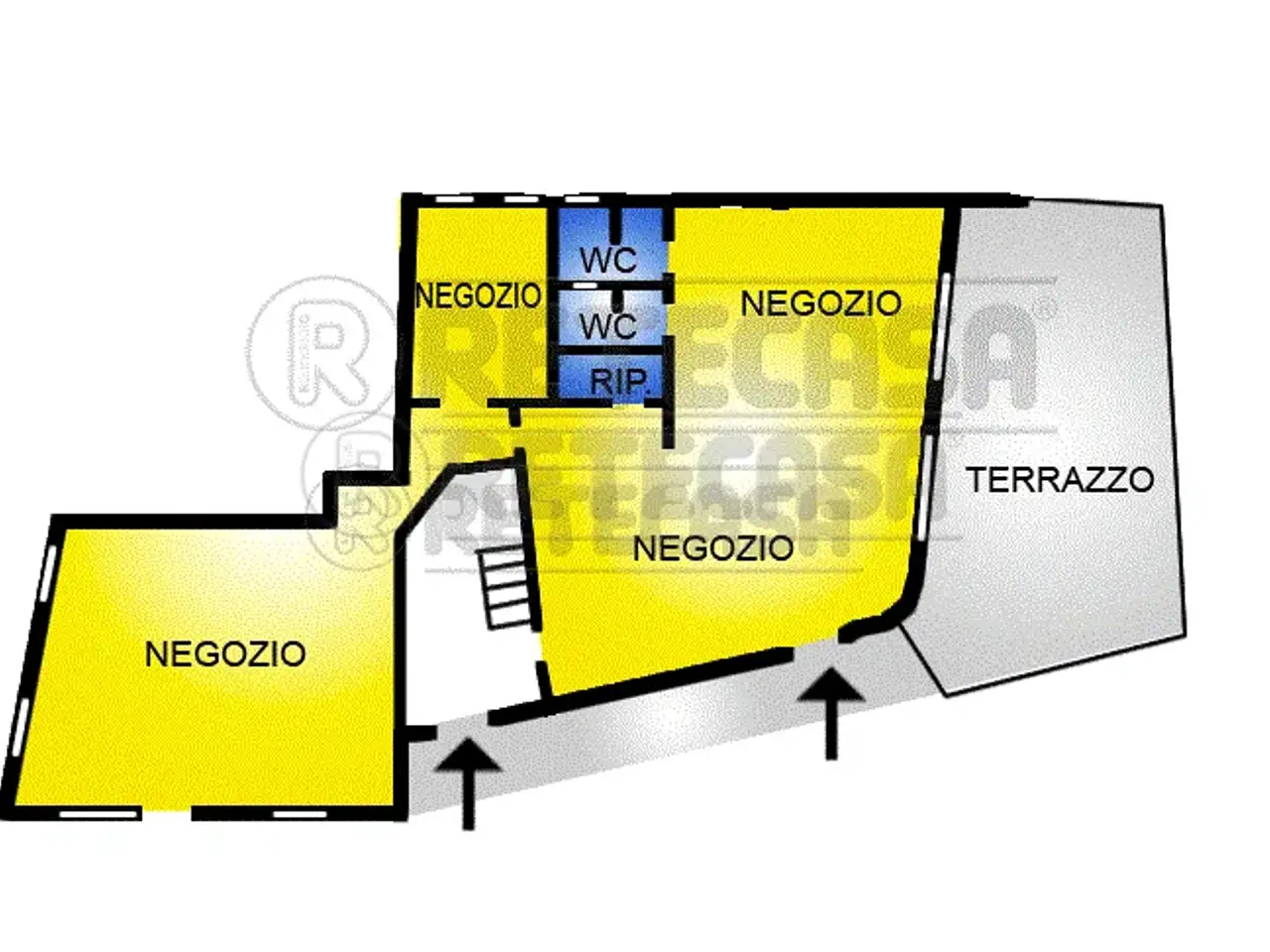 Palazzina commerciale in , Valdagno, {3} - Planimetria 1