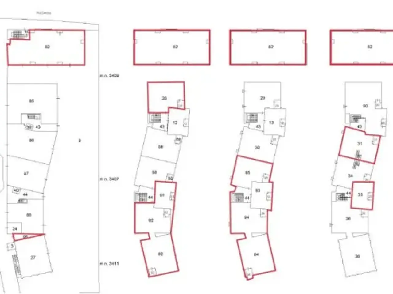 Ufficio in Viale Francesco Bassani 28, Thiene, {3} - Planimetria 1