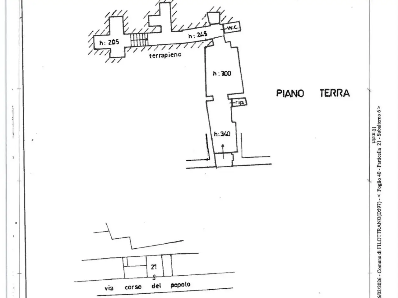Ufficio in Corso del Popolo 76, Filottrano, {3} - Planimetria 1
