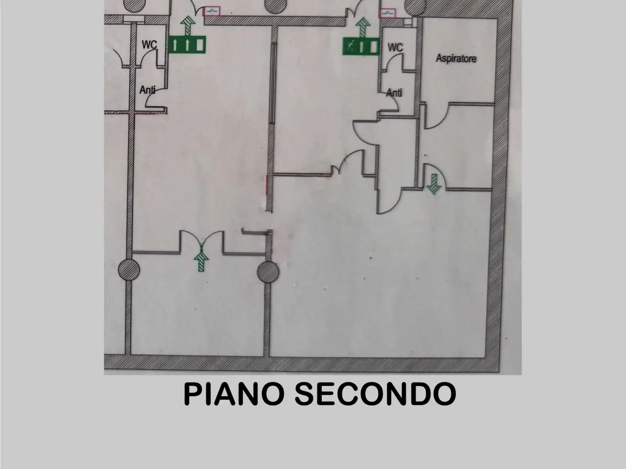 Ufficio in Via Emilia, Cesena, {3} - Planimetria 1