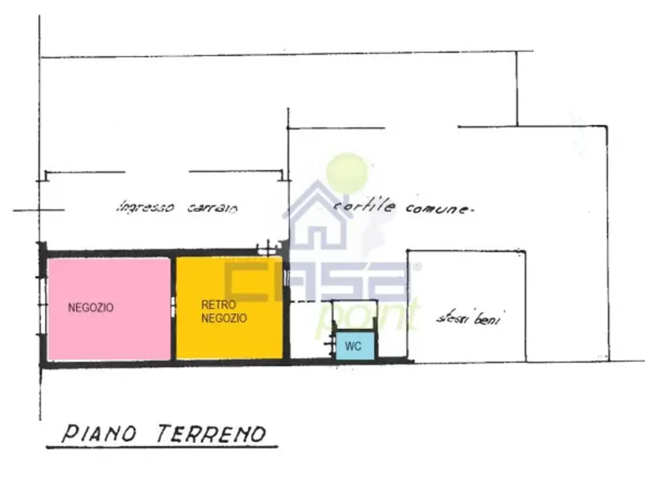 Negozio in Via Brescia 151, Cremona, {3} - Planimetria 1