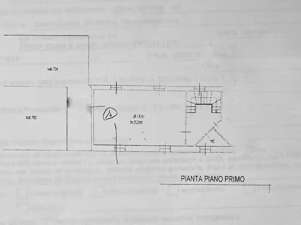 Ufficio in Via Massimo Rota  4, Carvico, {3} - Planimetria 1